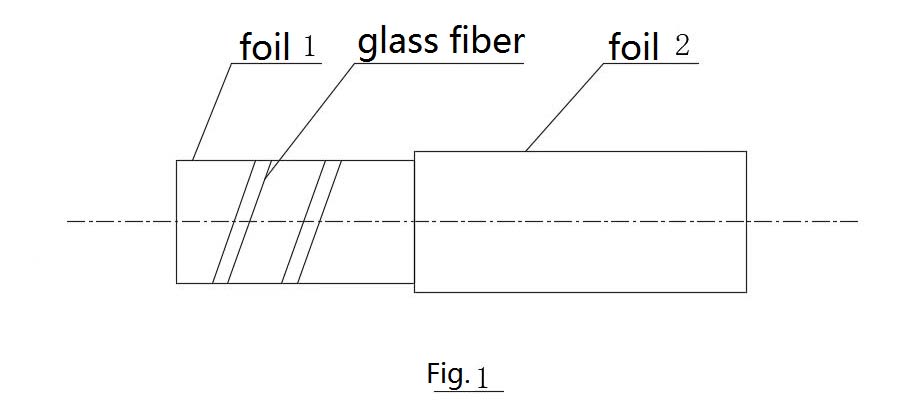 Structura et materia applicata in Aluminium Insulated flexibile Aeris Duct1